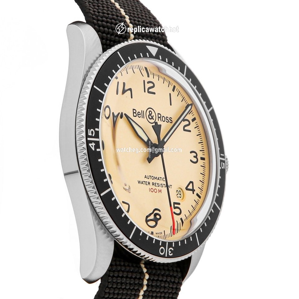 Bell & Ross BR V2 Mens watch Unisex Automatic Steel BRV292-BEI-ST SF 3