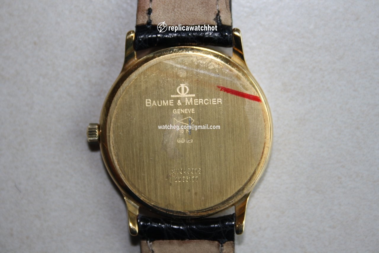 Baume & Mercier Classima Mens watch Unisex Manual winding Yellow gold MV045088 3