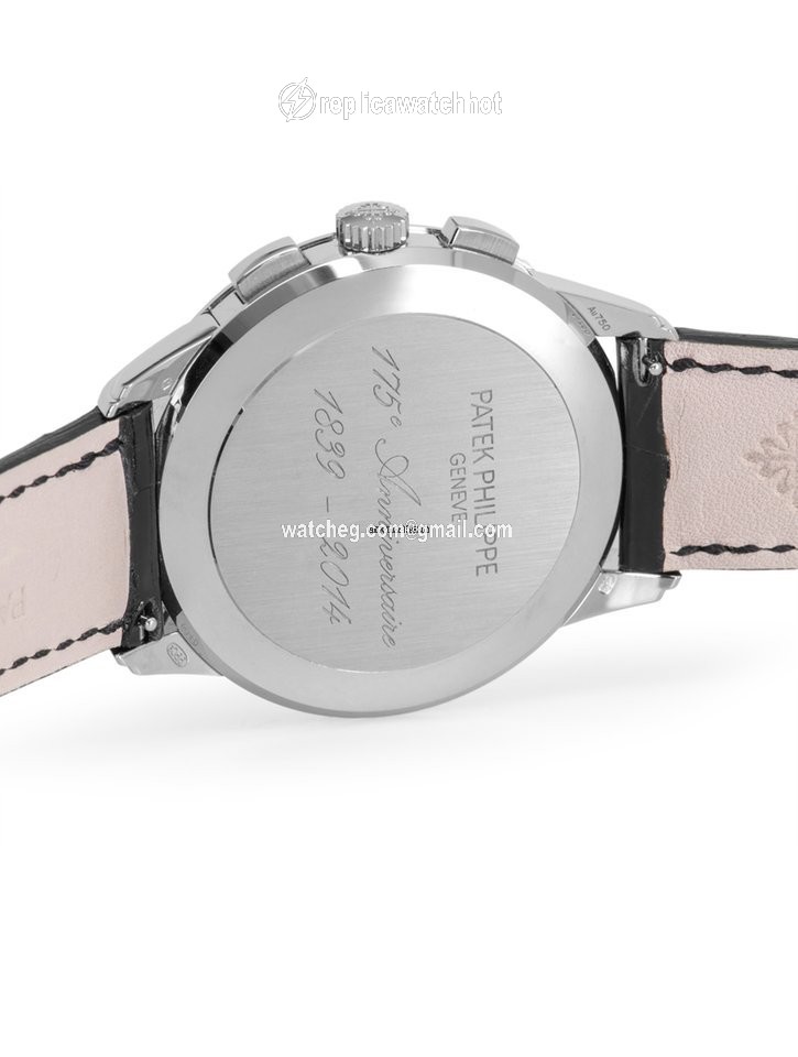 Patek Philippe Chronograph Mens watch Unisex Automatic White gold 5975G-001 3