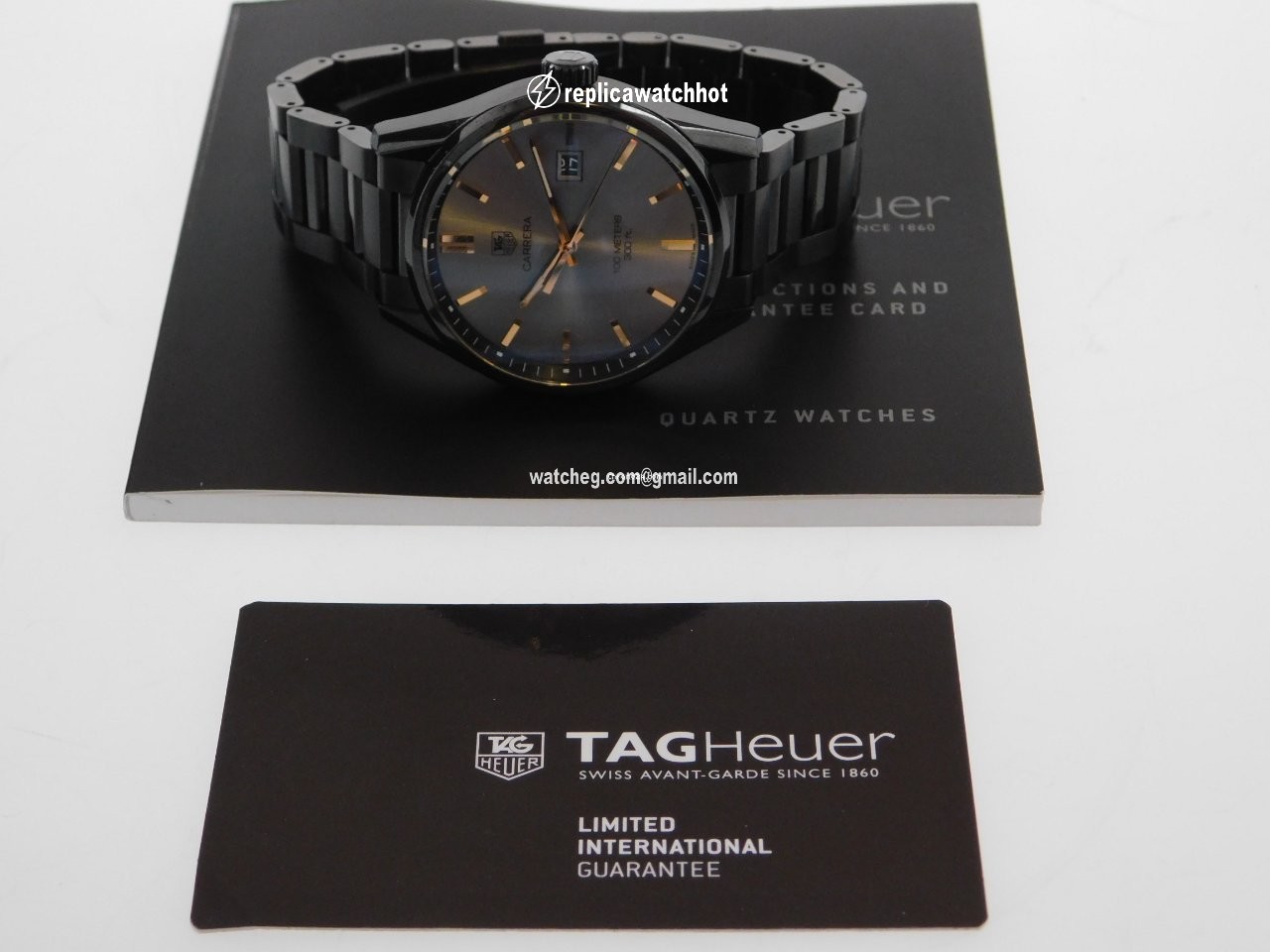 TAG Heuer Carrera Lady Mens watch Unisex Quartz Steel WAR101 3