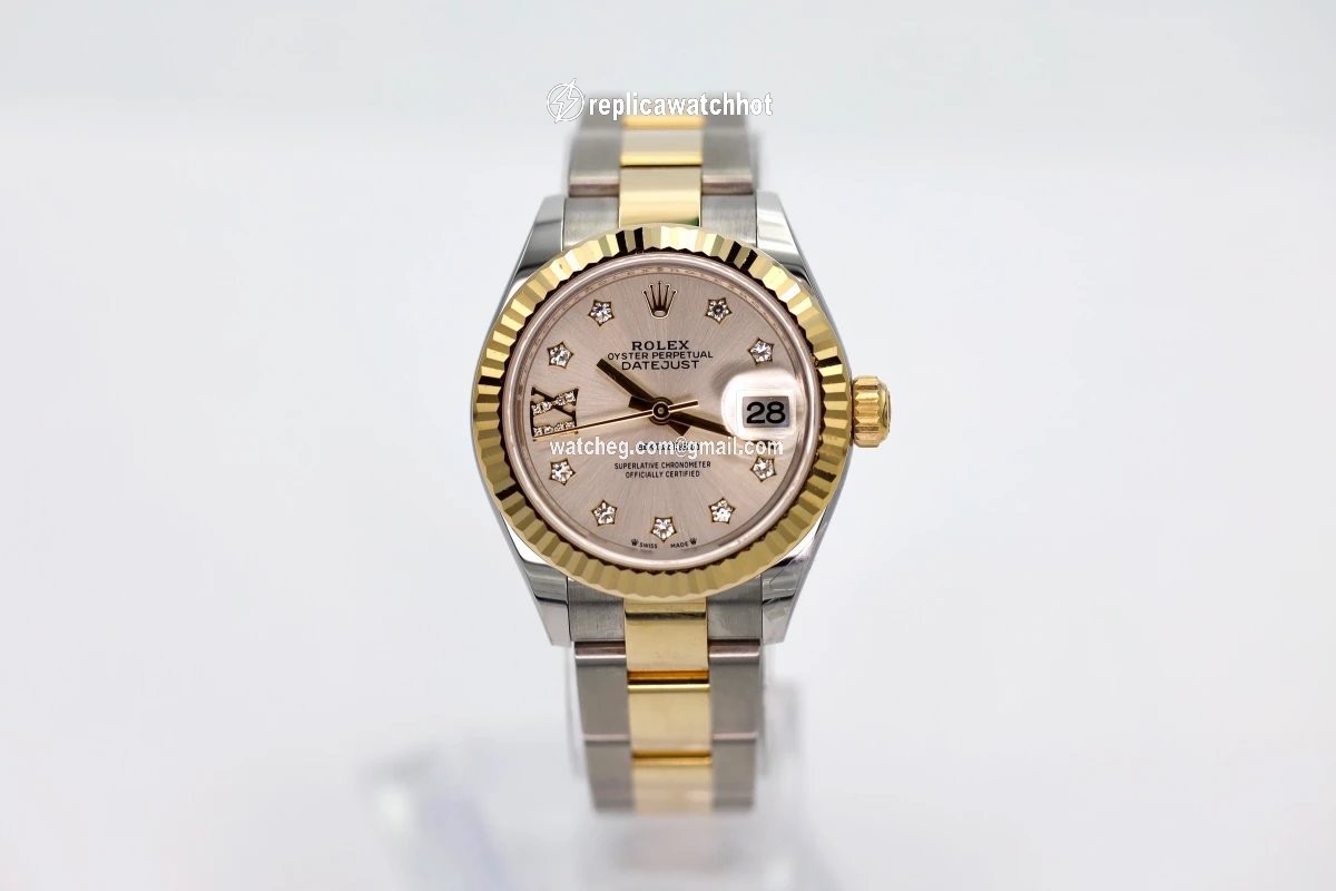 Rolex Lady-Datejust Womens watch Gold Steel Automatic 279173 3
