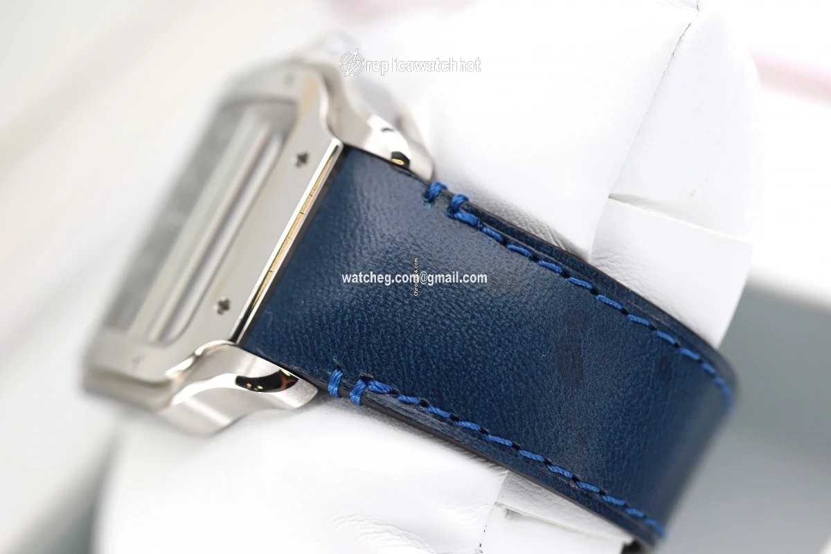 Cartier Santos Mens watch Unisex Automatic Steel 4072 3