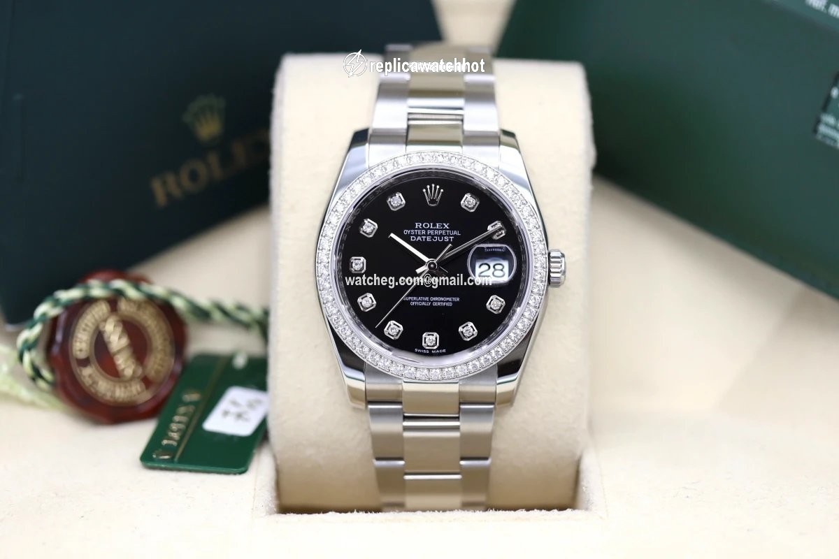 Rolex Datejust 36 Mens watch Unisex Steel Automatic 116244 3