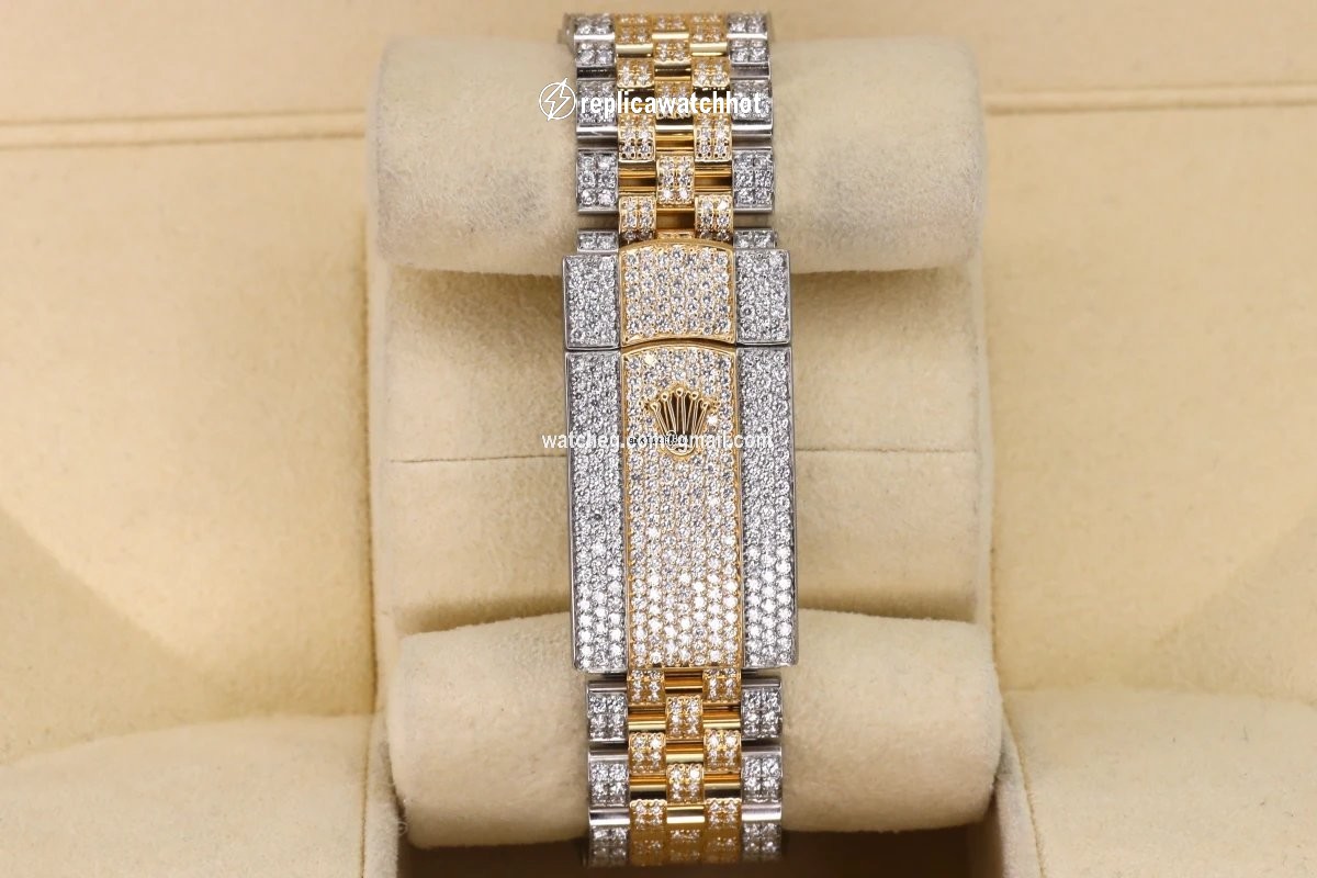 Rolex Datejust 41 Mens watch Unisex Gold Steel Automatic 126303 3