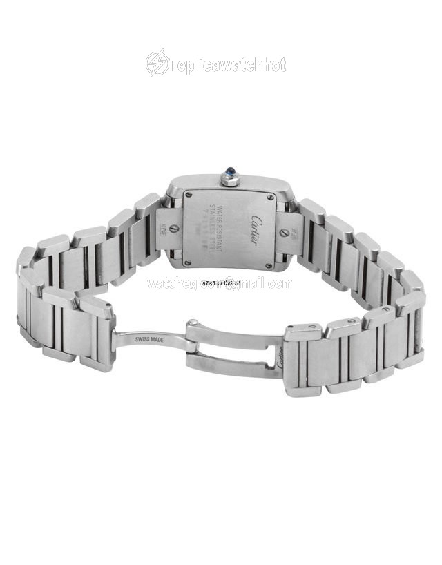 Cartier Tank Francaise Mens watch Unisex Quartz Steel W51008Q3 2384 3