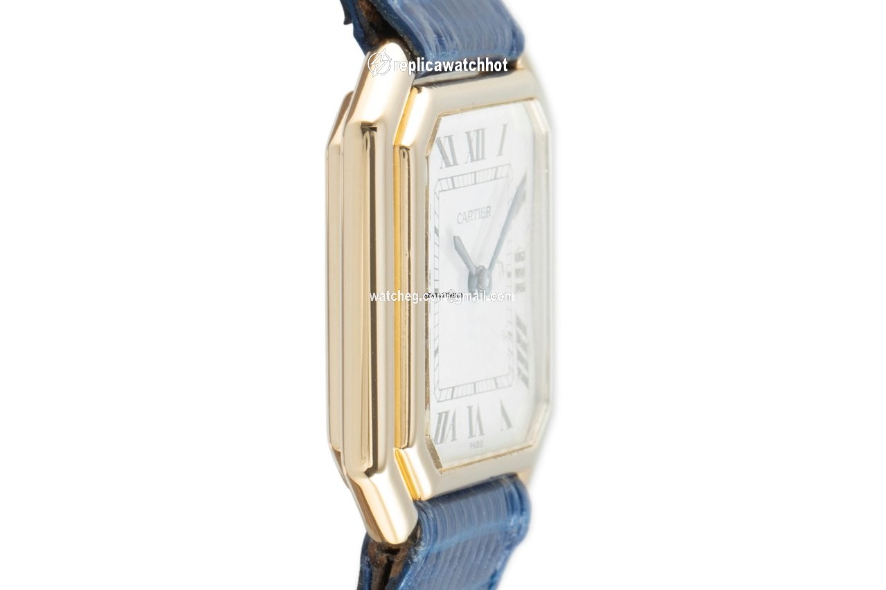 Cartier Womens watch Manual winding Yellow gold 7809 3