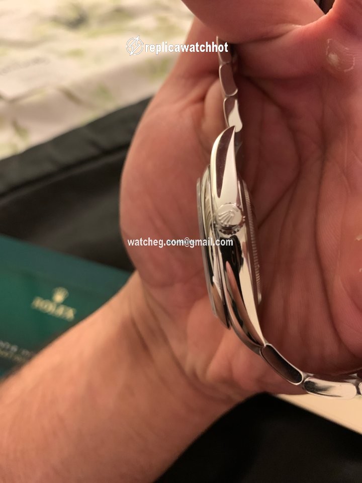Rolex Oyster Perpetual 41 Mens watch Unisex Steel Automatic 124300-0001 3