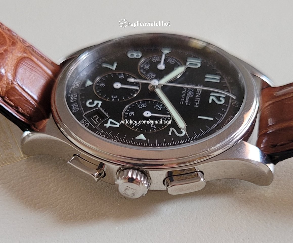 Zenith El Primero Chronograph Mens watch Unisex Automatic Steel 01.0501.400 3