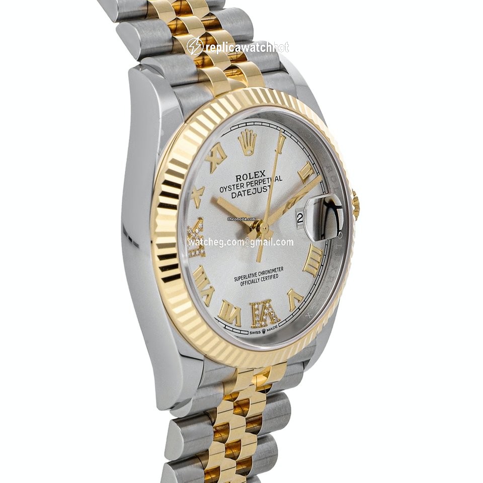Rolex Datejust 36 Mens watch Unisex Steel Automatic 126233-0031 3