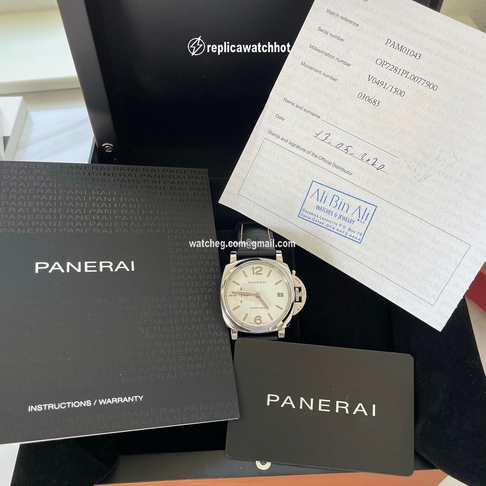 Panerai Mens watch Unisex Automatic Steel PAM 01043orPAM 1043 3