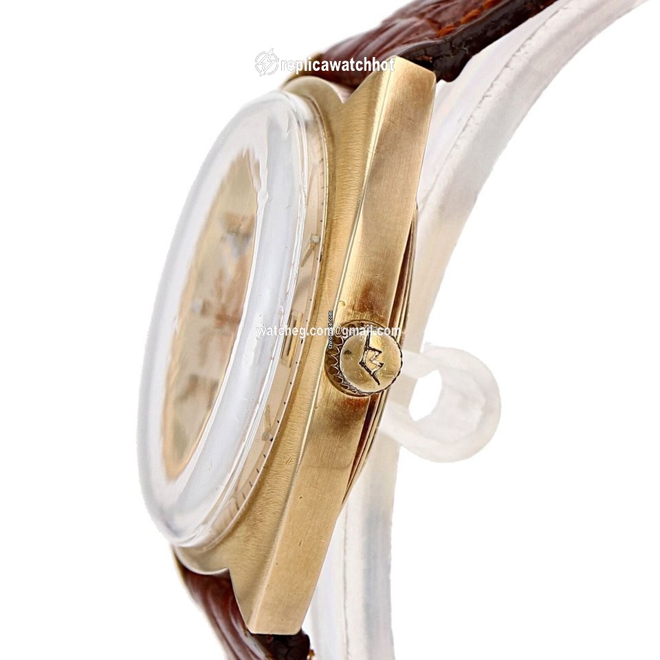 Movado Kingmatic Mens watch Unisex Automatic Yellow gold NUMBER VINTAGE 3