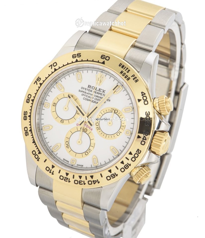 Rolex Daytona Mens watch Unisex Gold Steel Automatic 116503 3