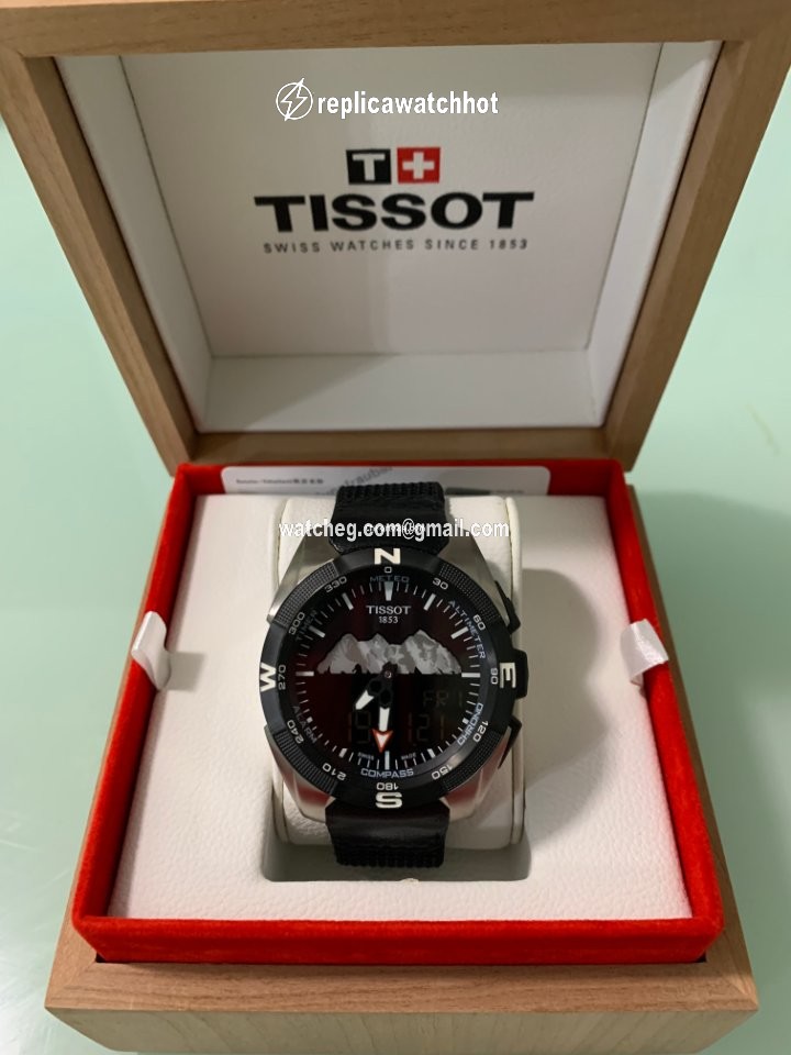 Tissot T-Touch Expert Solar Mens watch Unisex Quartz Titanium T091.420.46.051.10 3