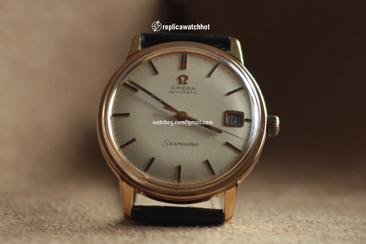 Omega Seamaster Mens watch Unisex Automatic Yellow gold 166.037 Vintage Seamaster 3