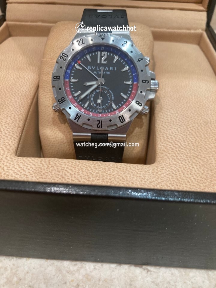 Bulgari Diagono Steel GMT40SVD 3