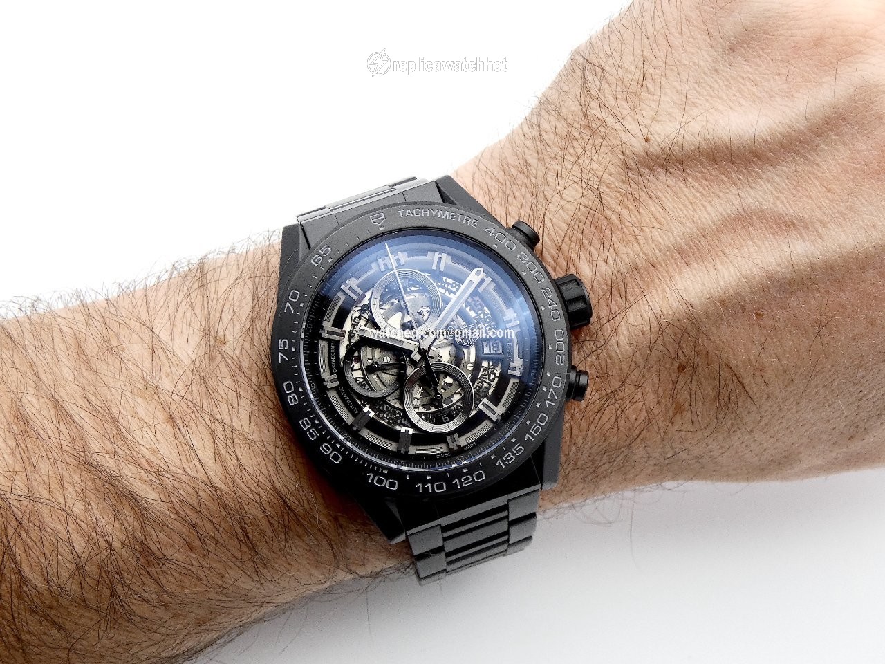 TAG Heuer Carrera Calibre HEUER 01 Mens watch Unisex Automatic Ceramic CAR2A91.BH0742 3
