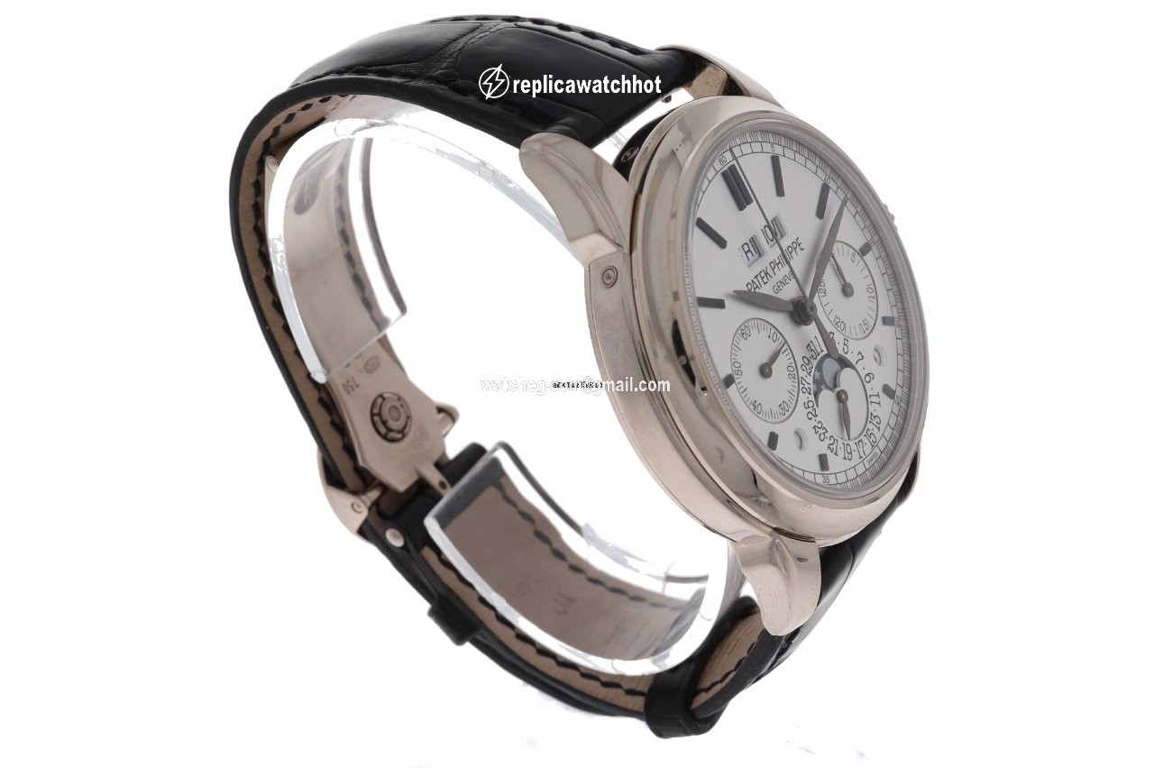 Patek Philippe Perpetual Calendar Chronograph Mens watch Unisex Manual winding White gold 5270G-001 3