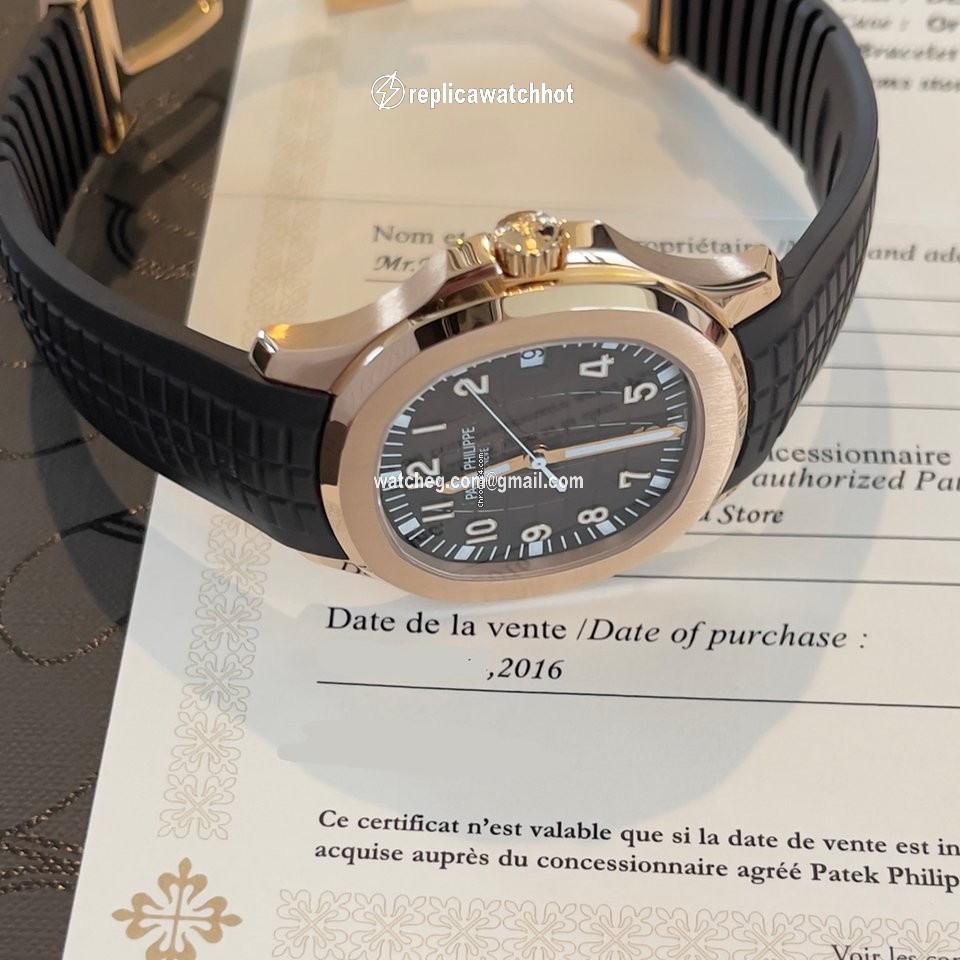 Patek Philippe Aquanaut Mens watch Unisex Automatic Rose gold 5167R 3