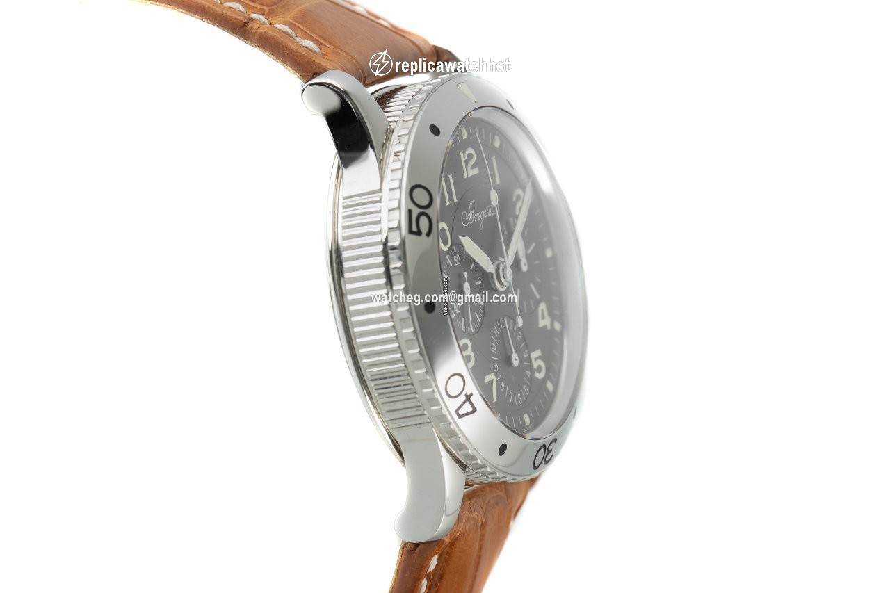 Breguet Type XX - XXI - XXII Mens watch Unisex Automatic Steel 3800 3