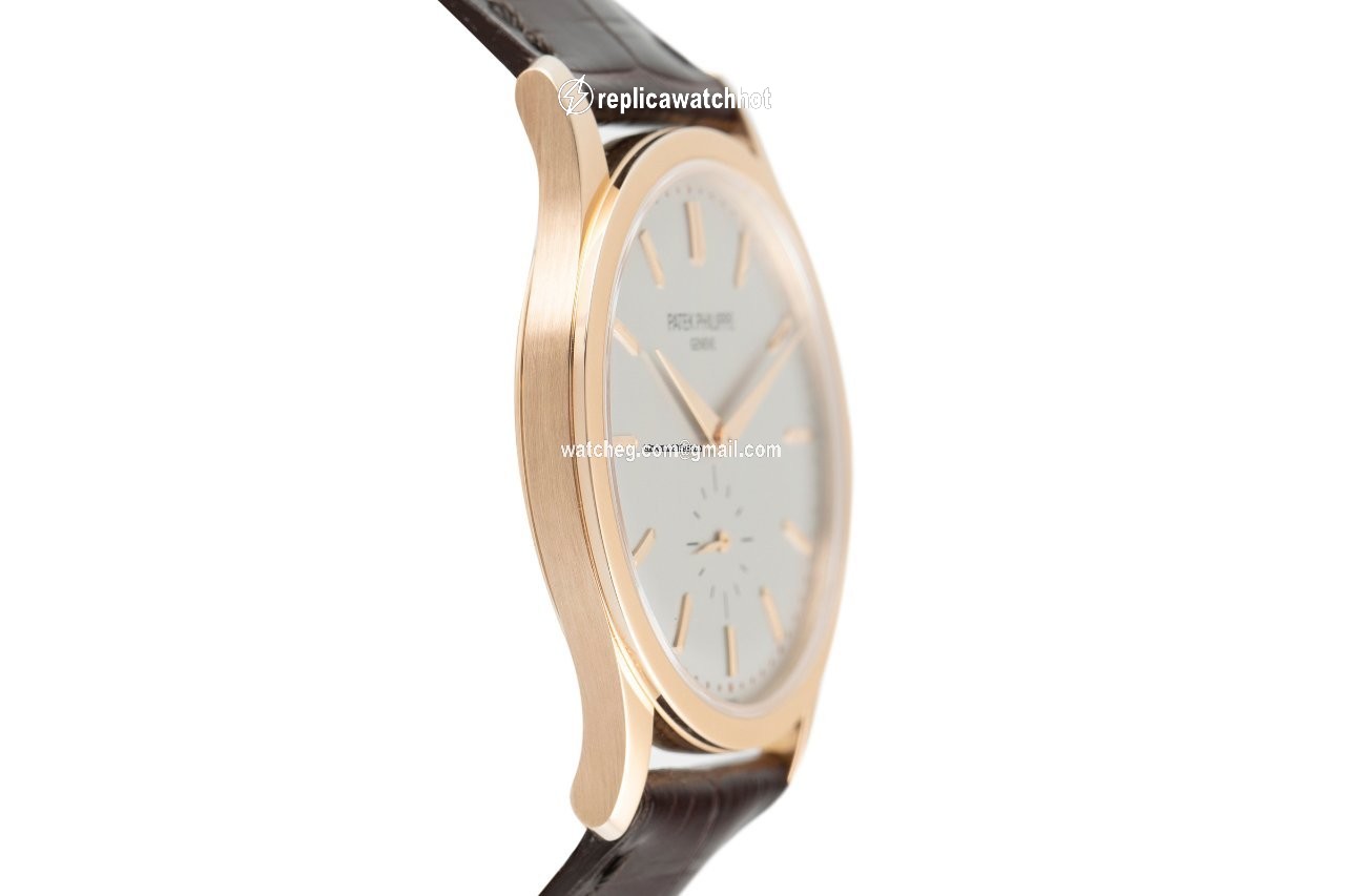 Patek Philippe Calatrava Mens watch Unisex Manual winding Red gold 5196R-001 3