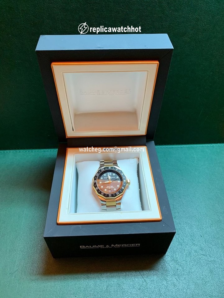 Baume & Mercier Riviera Mens watch Unisex Automatic Gold Steel 65625 3
