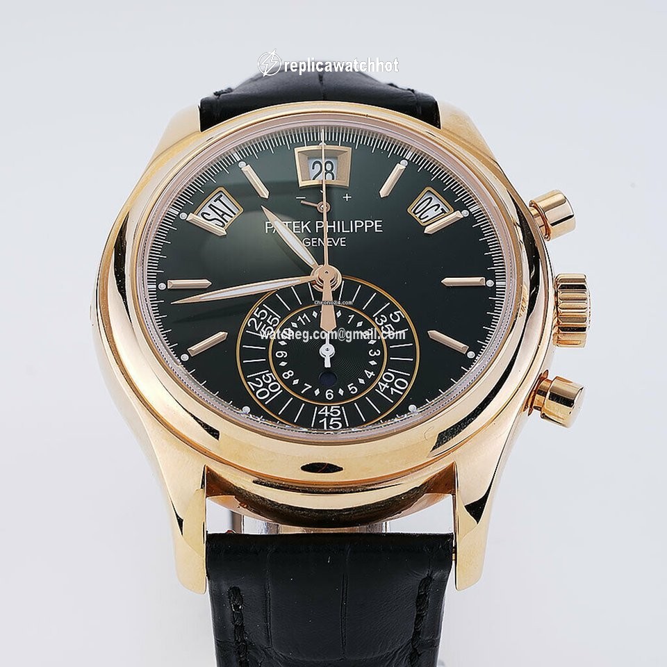 Patek Philippe Annual Calendar Chronograph Mens watch Unisex Automatic Rose gold 5960R-010 3