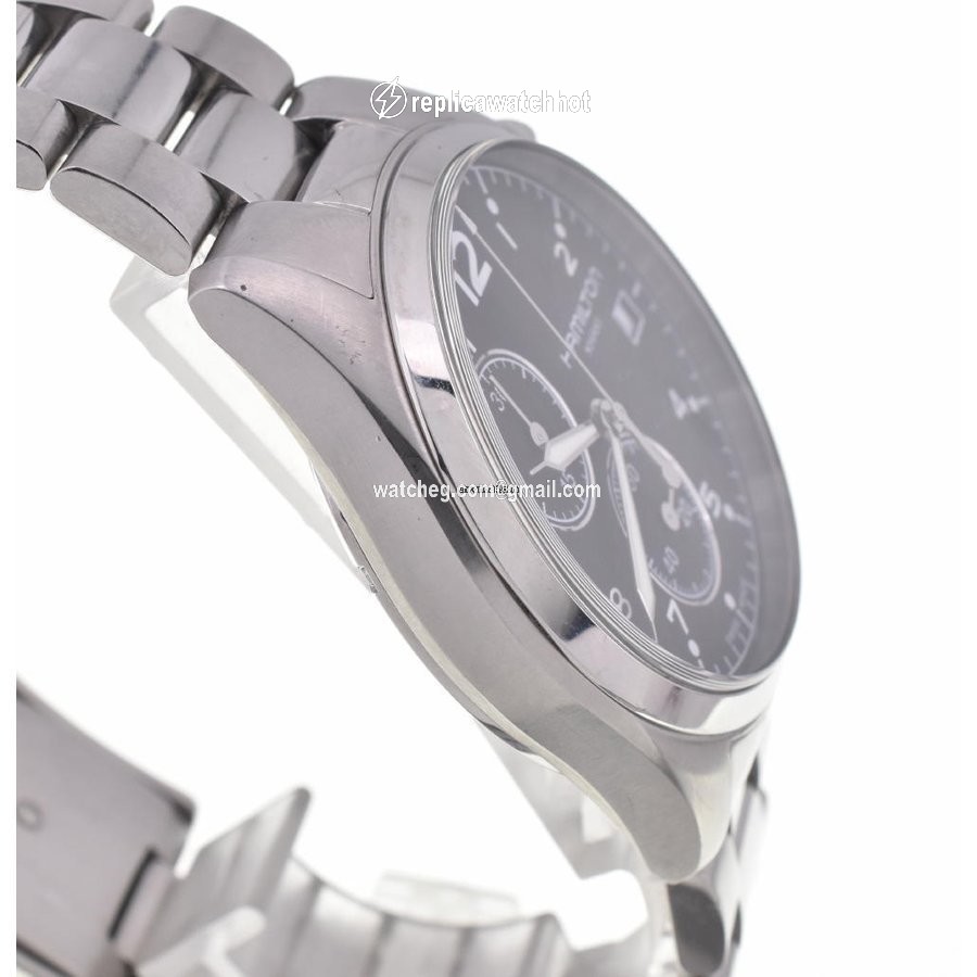 Hamilton Khaki Pilot Pioneer Mens watch Unisex Quartz Steel H765120 3