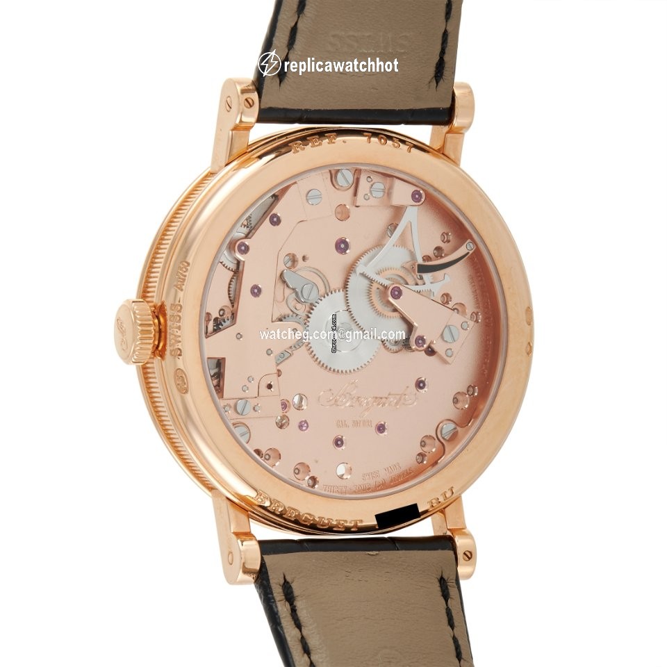 Breguet Tradition Mens watch Unisex Manual winding Rose gold 7057BR R9 9W6 3