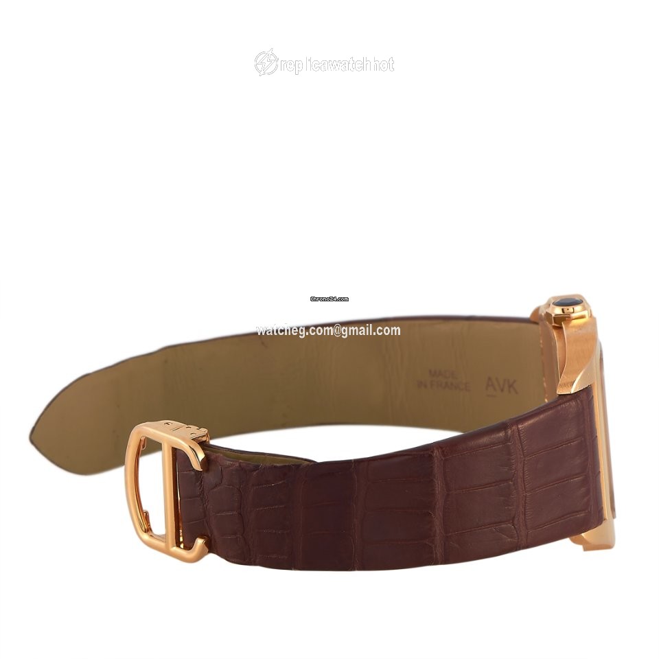 Cartier Santos Dumont Mens watch Unisex Manual winding Rose gold W2020057 3