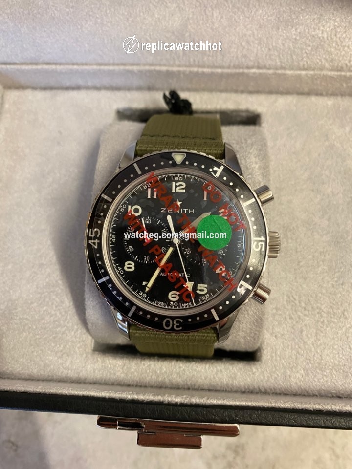 Zenith Pilot Mens watch Unisex Automatic Steel 03.2240.4069 21.C803 3