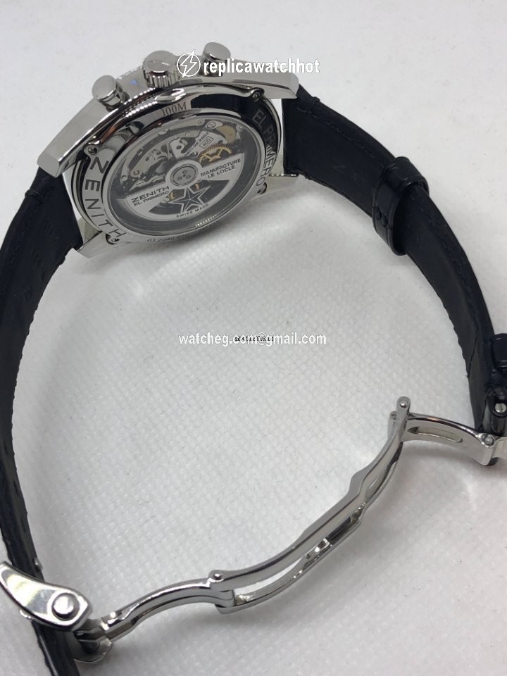 Zenith El Primero 36000 VpH Mens watch Unisex Automatic Steel 03.2040.400 21.C496 3