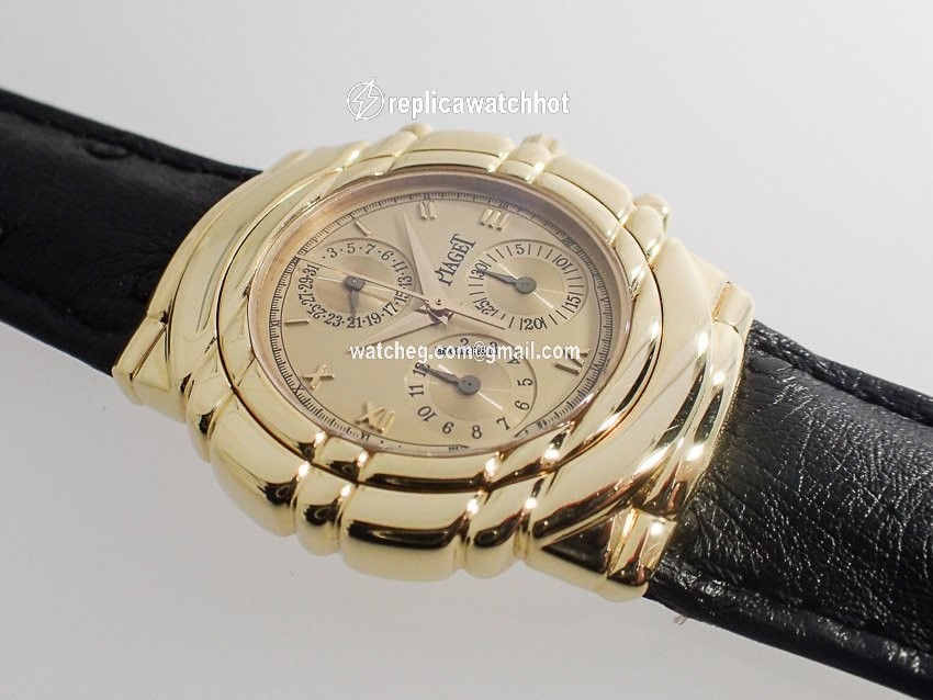 Piaget Tanagra Mens watch Unisex Quartz Yellow gold 14081 3