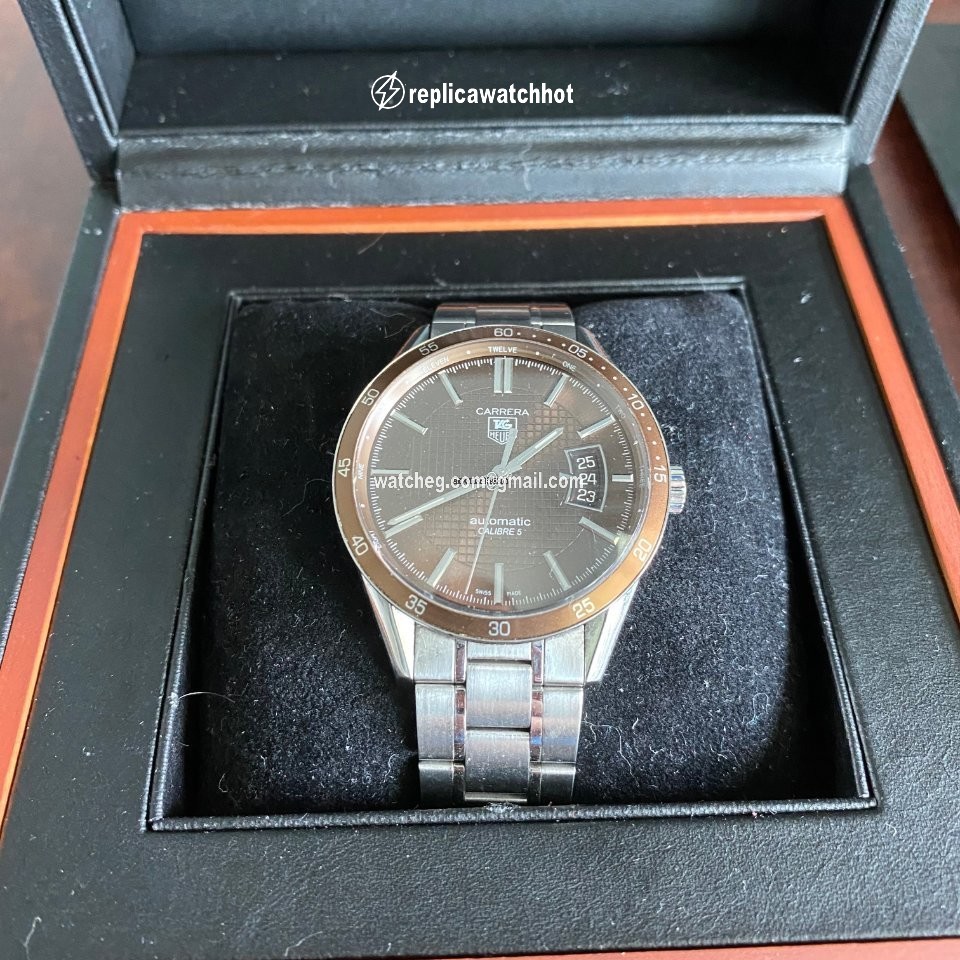 TAG Heuer Carrera Calibre 5 Mens watch Unisex Automatic Steel WV211N 3