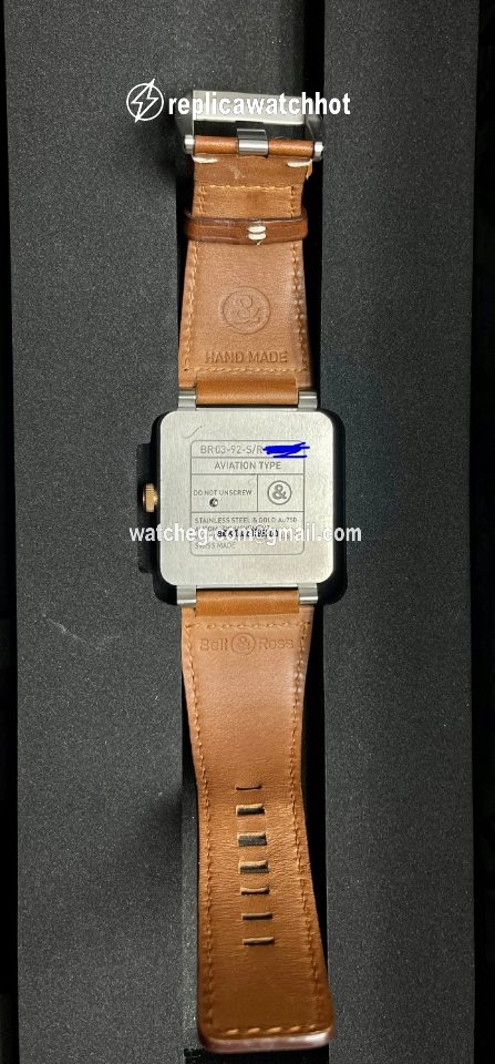Bell & Ross BR 03-92 Steel Mens watch Unisex Automatic Gold Steel BR0392-ST-PG SCA 3