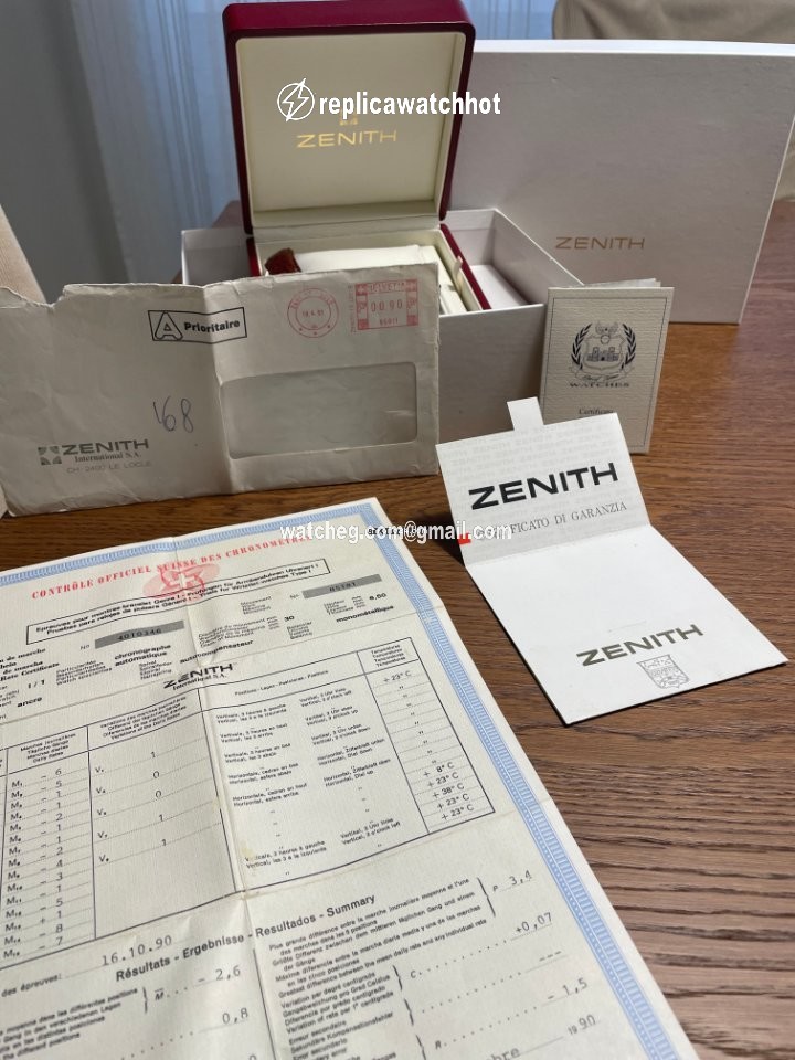 Zenith El Primero Mens watch Unisex Automatic Yellow gold 30.1250.400 3
