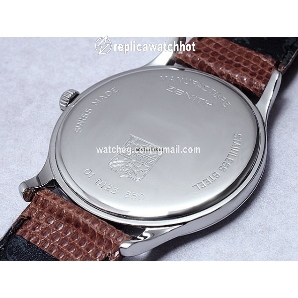 Zenith Manual winding Steel 01.0125.650 3