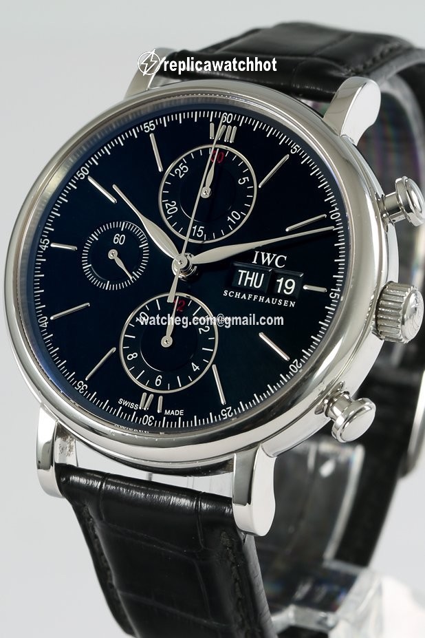 IWC Portofino Chronograph Mens watch Unisex Automatic Steel IW391007 3