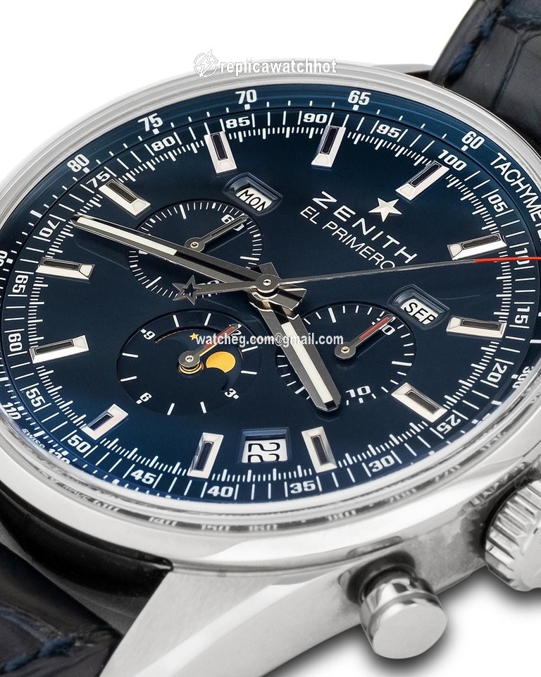 Zenith El Primero 410 Mens watch Unisex Automatic Steel 03.2097.410 51.C700 3