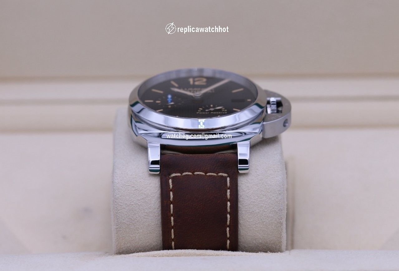 Panerai Luminor 1950 3 Days GMT Power Reserve Automatic Mens watch Unisex Automatic Steel PAM 01537 3