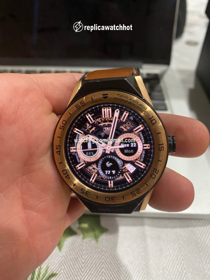 TAG Heuer Connected Mens watch Unisex Quartz Rose gold SBF8A5000.32FT6110 3