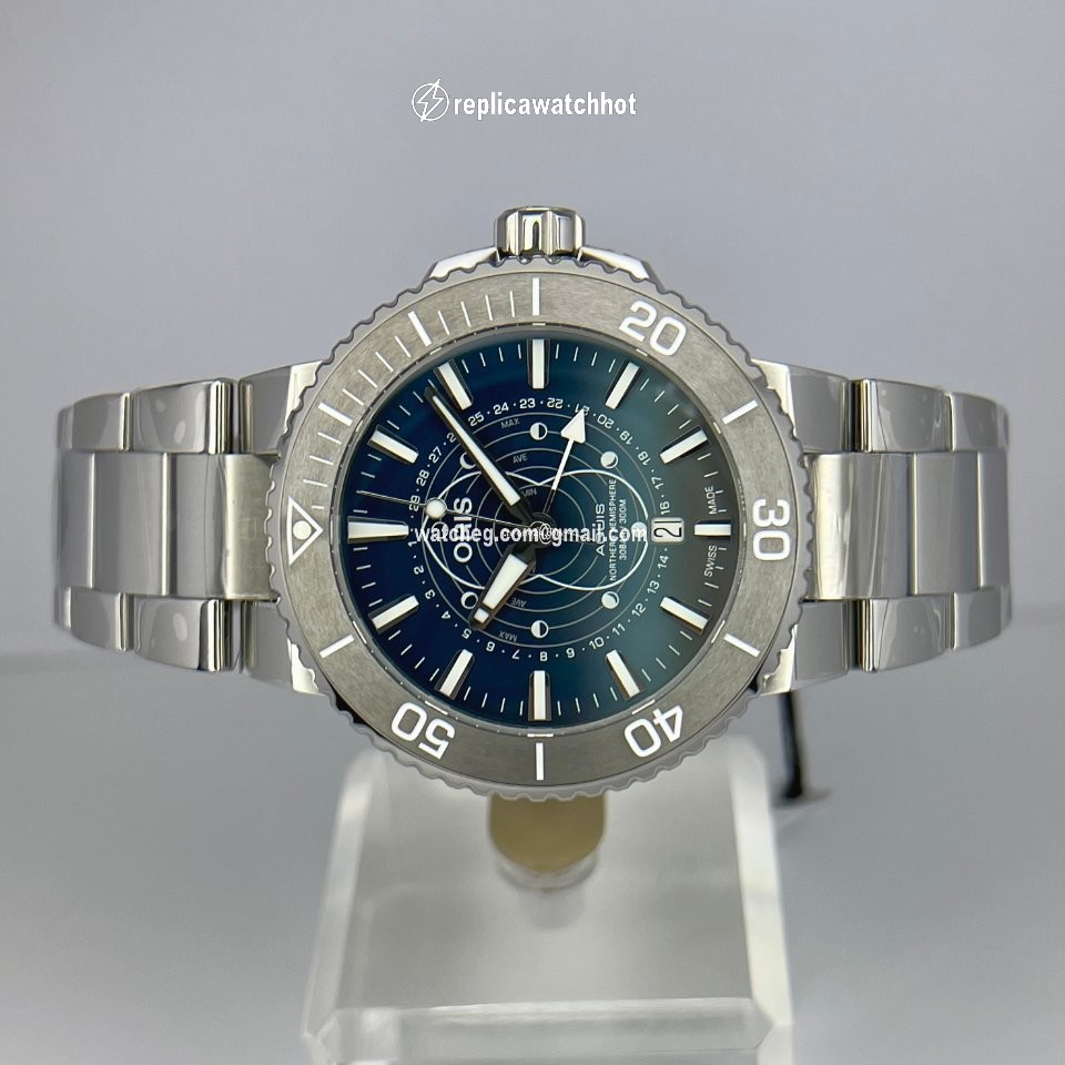 Oris Aquis Mens watch Unisex Automatic Steel 01 761 7765 4185-Set 3
