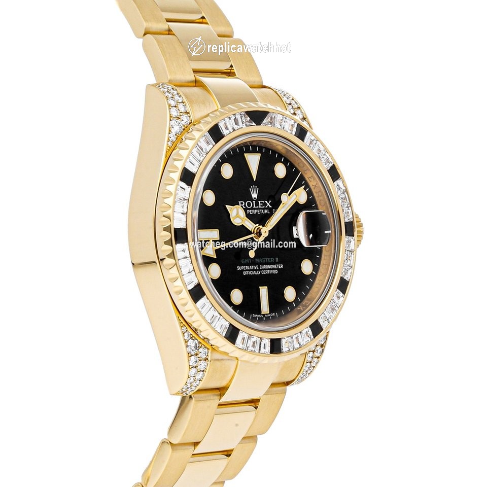 Rolex GMT-Master II Mens watch Unisex Yellow gold Automatic 116758SANR 3