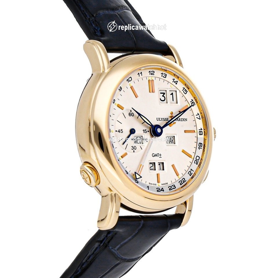 Ulysse Nardin GMT + - Perpetual Mens watch Unisex Automatic Rose gold 326-22 3