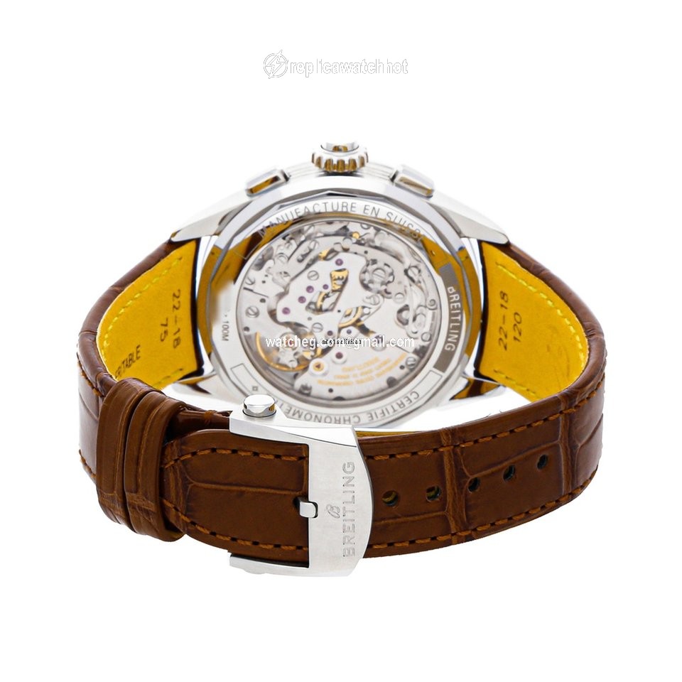 Breitling Duograph Mens watch Unisex Manual winding Steel AB1510171C1P1 3