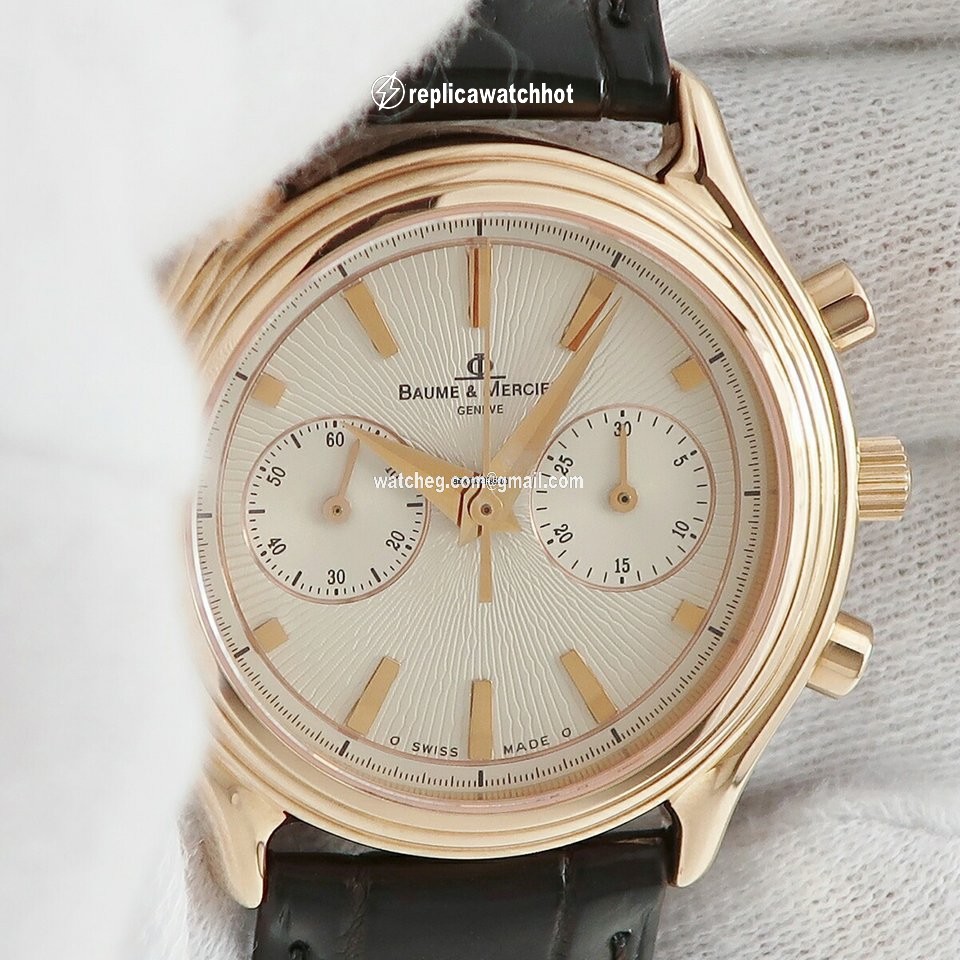 Baume & Mercier Mens watch Unisex Manual winding Red gold M0A06631 3
