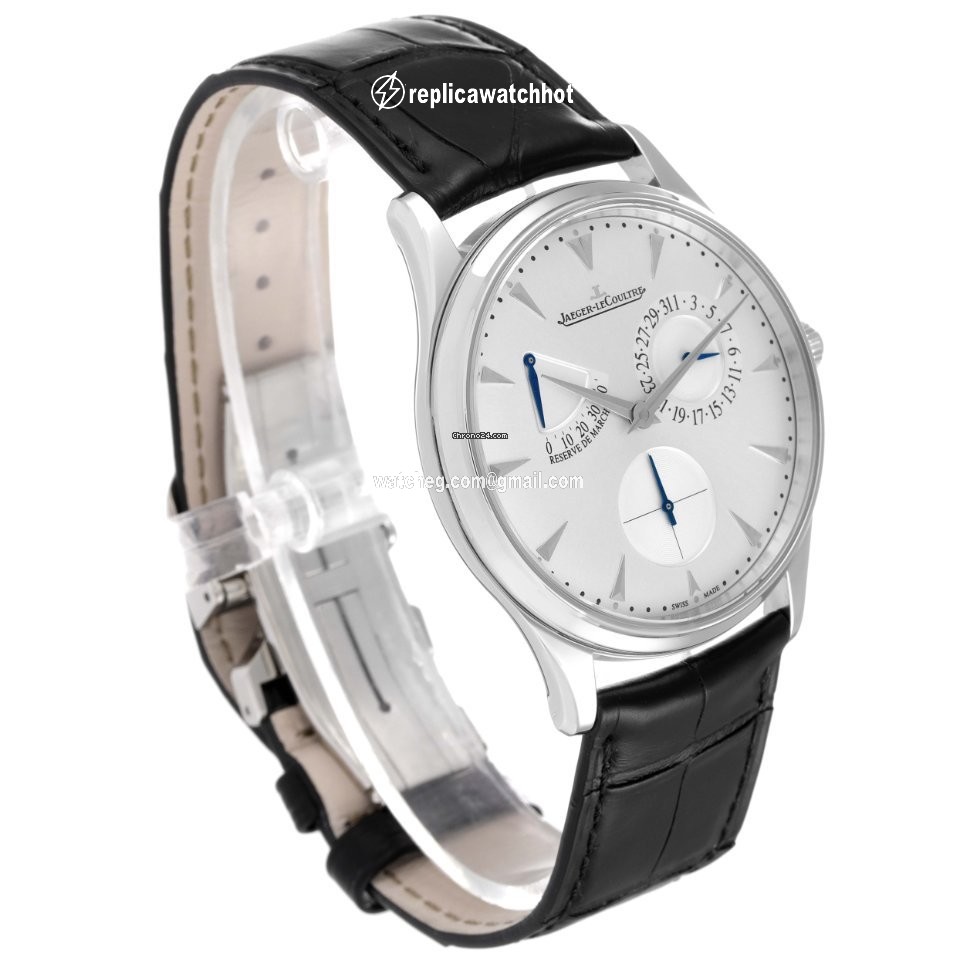 Jaeger-LeCoultre Master Ultra Thin Reserve de Marche Mens watch Unisex Automatic Steel Q1378420 3