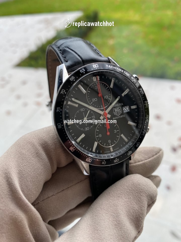 TAG Heuer Carrera Calibre 16 Mens watch Unisex Automatic Steel CV201AK.BA0727 3