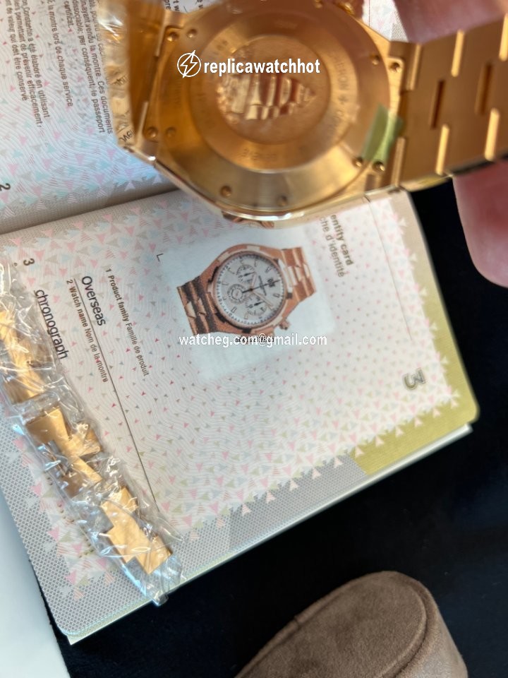 Vacheron Constantin Overseas Chronograph Mens watch Unisex Automatic Rose gold 49150 B01R-9454 3