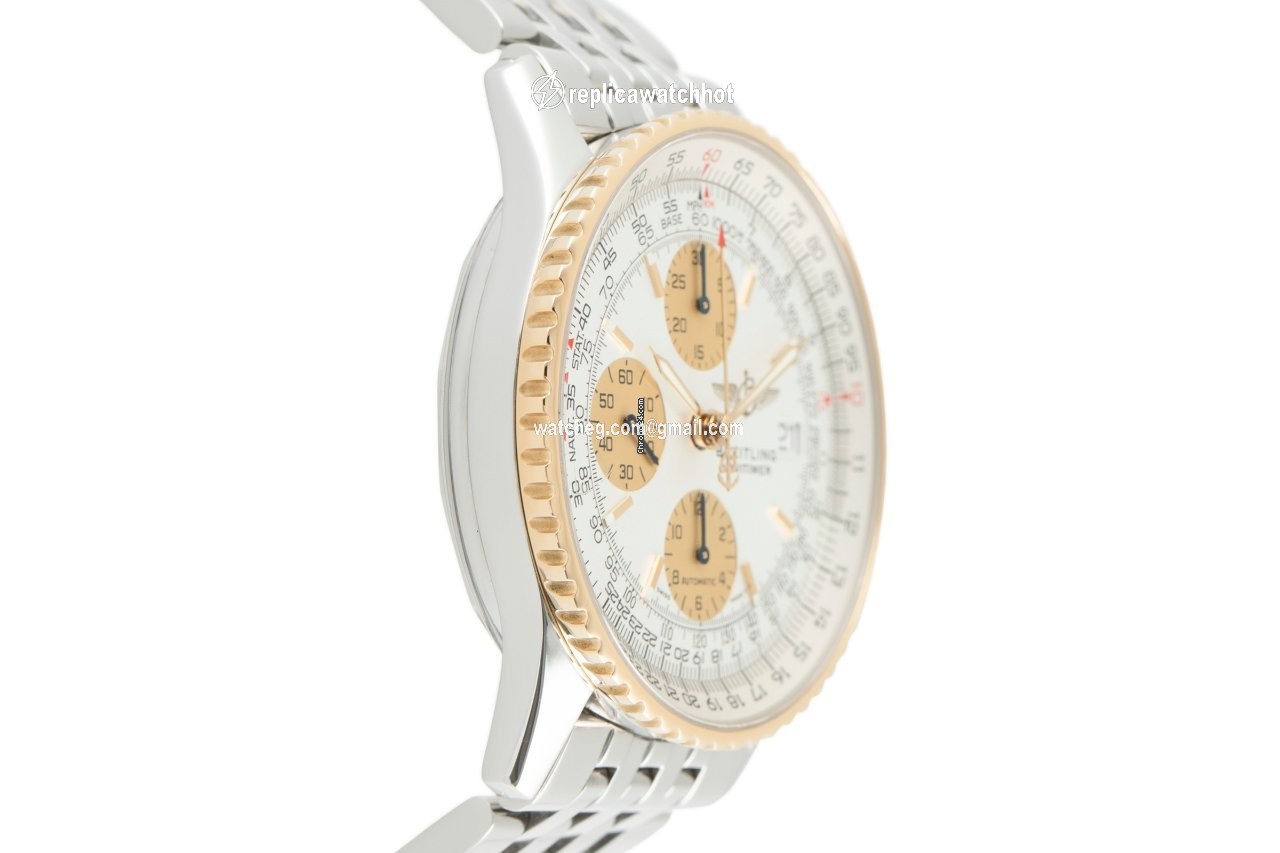 Breitling Old Navitimer Mens watch Unisex Automatic Gold Steel D13322 3