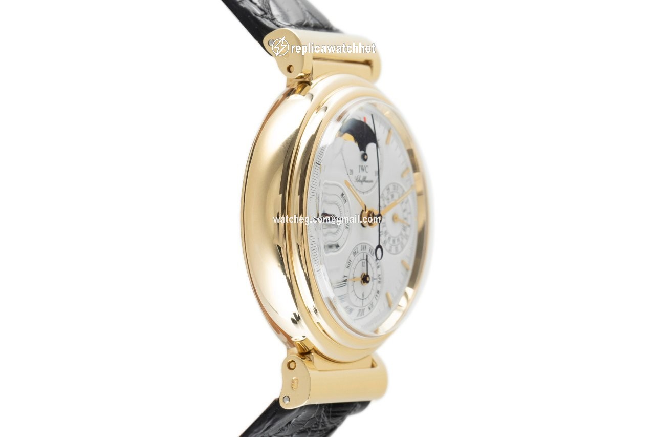 IWC Da Vinci Perpetual Calendar Mens watch Unisex Automatic Yellow gold 3750 3